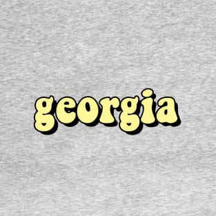 Georgia Soft Yellow T-Shirt